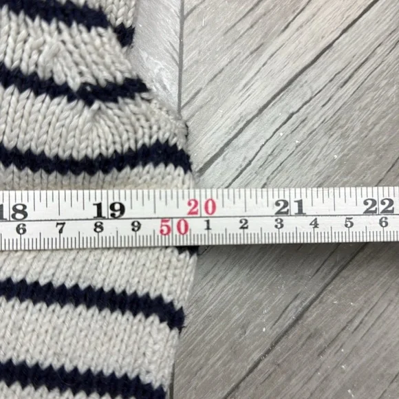 Jenni Kayne Cotton Cashmere Sweater Striped Women’s Small - Picture 7 of 7